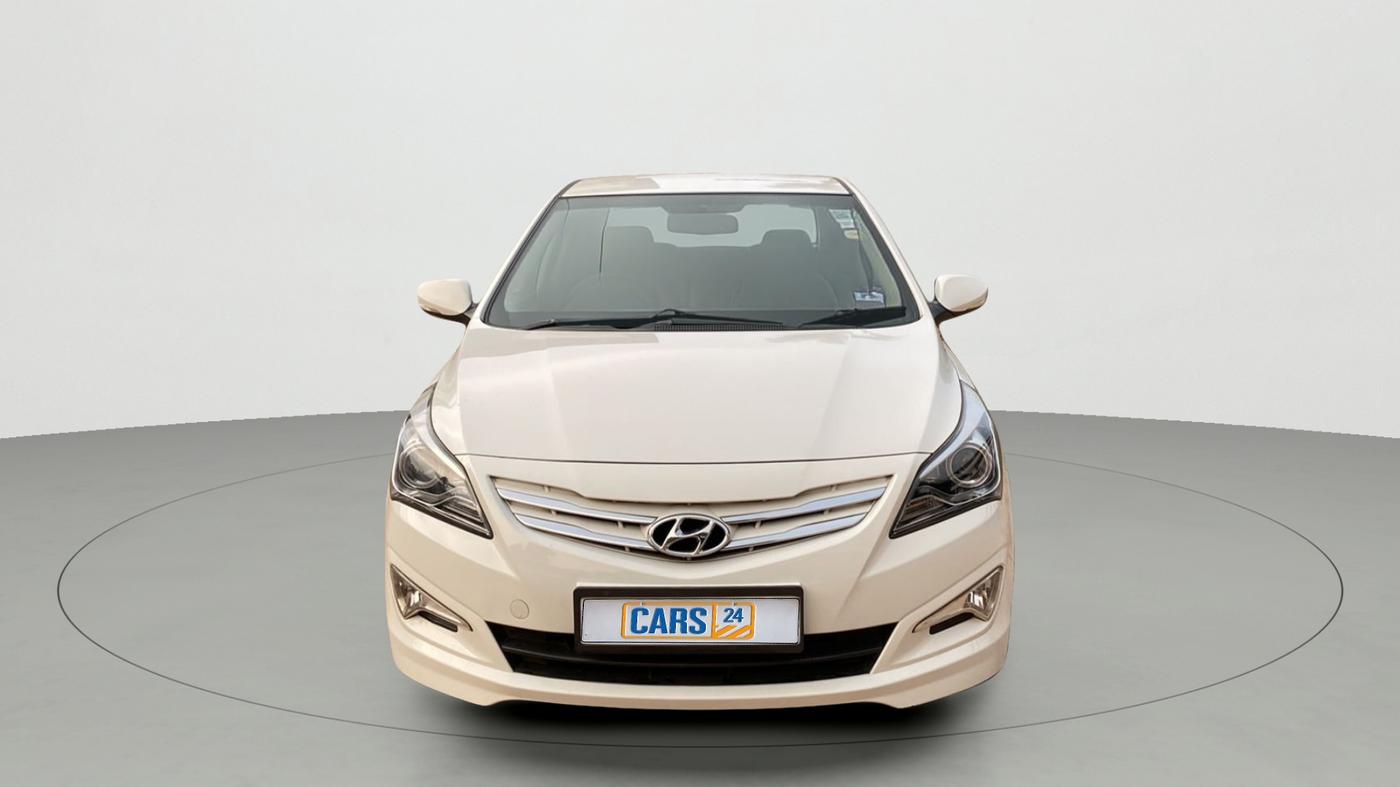 2015 Hyundai Verna FLUIDIC 1.6 CRDI S(O) 4S, Diesel, Manual, 95,690 km, Front