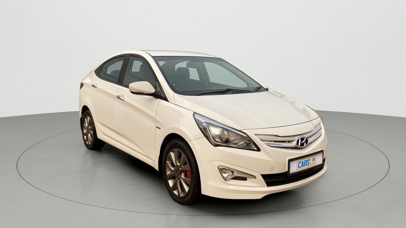 2015 Hyundai Verna FLUIDIC 1.6 CRDI S(O) 4S, Diesel, Manual, 95,690 km, SRP