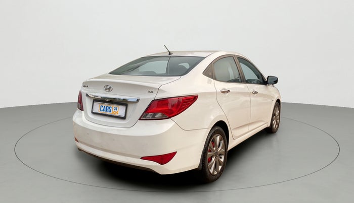2015 Hyundai Verna FLUIDIC 1.6 CRDI S(O) 4S, Diesel, Manual, 95,690 km, Right Back Diagonal