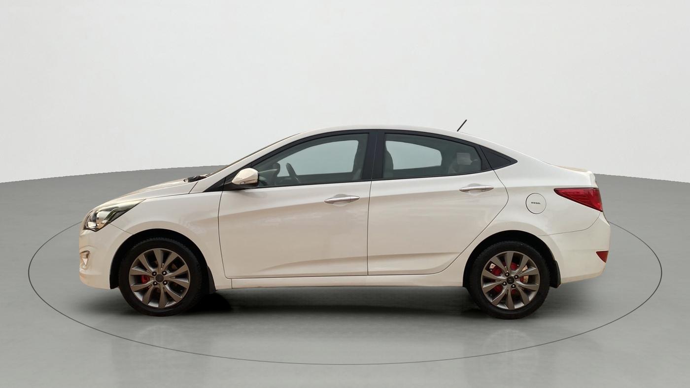 2015 Hyundai Verna FLUIDIC 1.6 CRDI S(O) 4S, Diesel, Manual, 95,690 km, Left Side