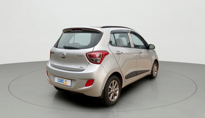 2016 Hyundai Grand i10 ASTA (O) AT 1.2 KAPPA VTVT, Petrol, Automatic, 38,247 km, Right Back Diagonal