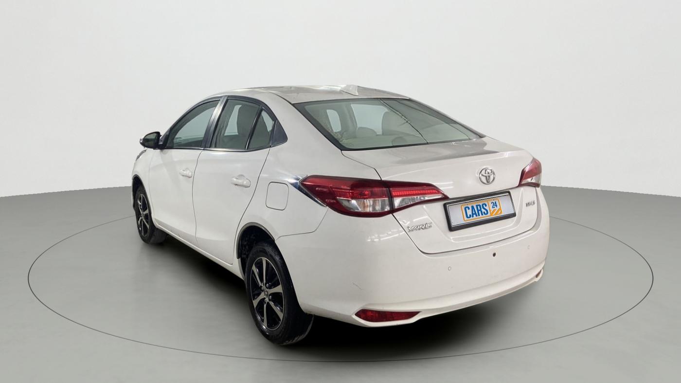 2021 Toyota YARIS G MT, Petrol, Manual, 8,053 km, Left Back Diagonal