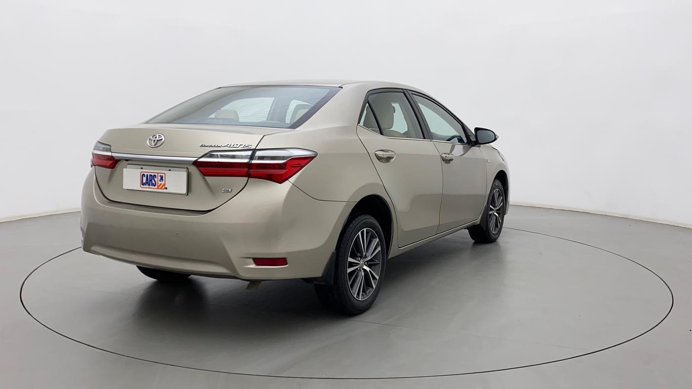 2017 Toyota Corolla Altis GL PETROL, Petrol, Manual, 63,769 km, Right Back Diagonal
