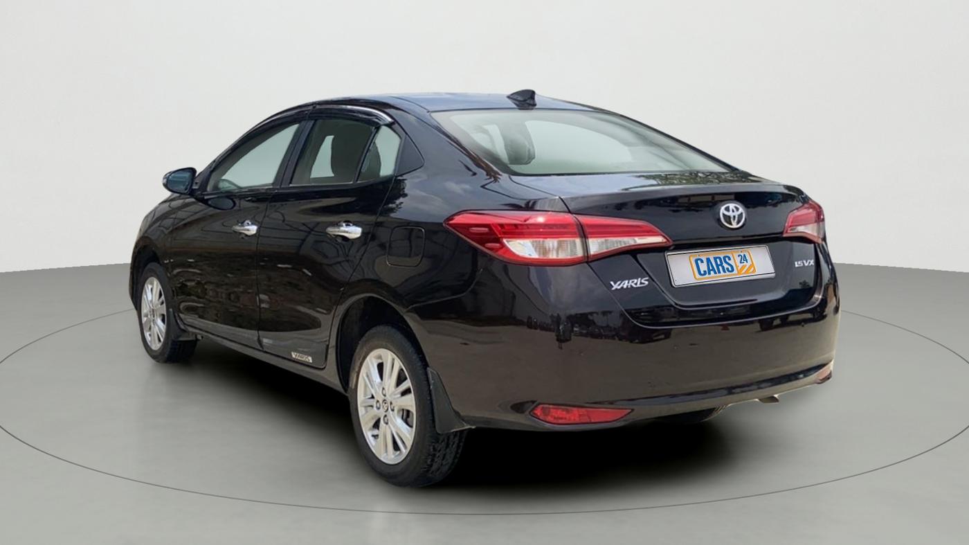 2020 Toyota YARIS VX CVT, Petrol, Automatic, 7,316 km, Left Back Diagonal