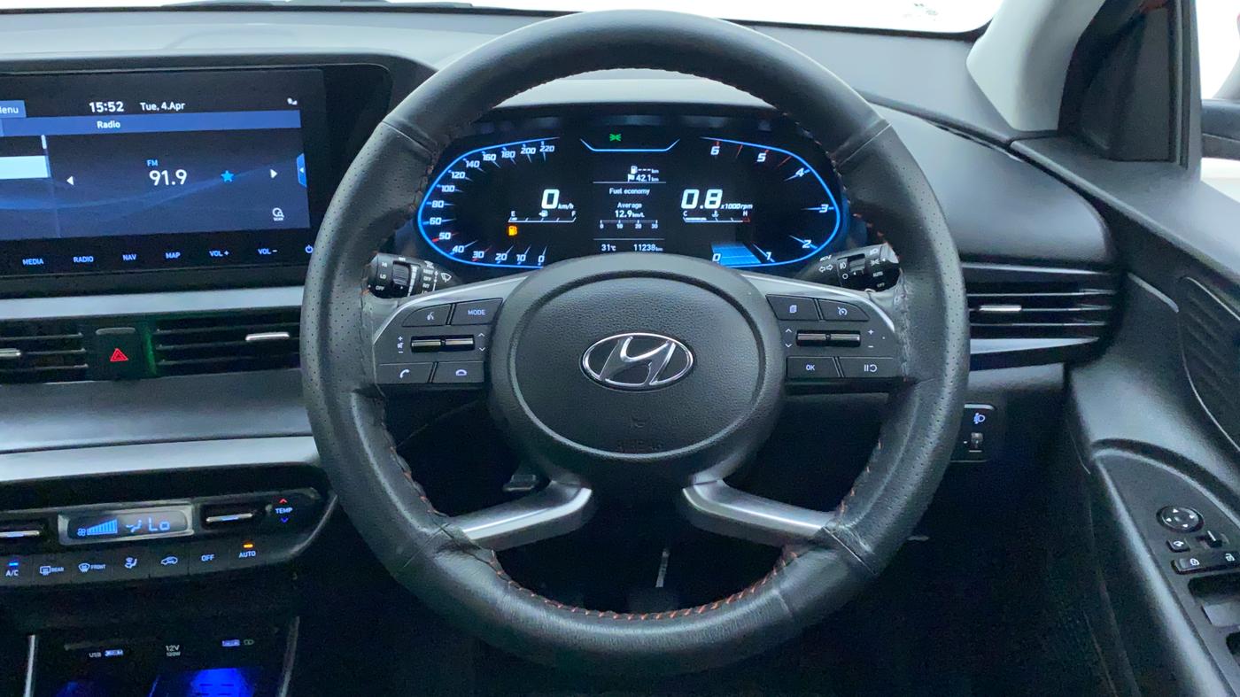 2021 Hyundai NEW I20 ASTA (O) 1.5 CRDI MT, Diesel, Manual, 11,237 km, Steering Wheel Close Up