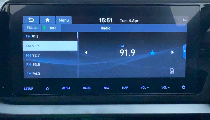 2021 Hyundai NEW I20 ASTA (O) 1.5 CRDI MT, Diesel, Manual, 11,237 km, Infotainment System