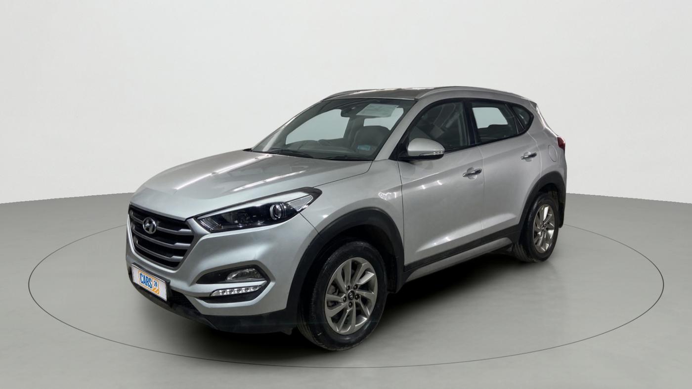 2017 Hyundai Tucson 2WD MT PETROL, Petrol, Manual, 53,047 km, Left Front Diagonal