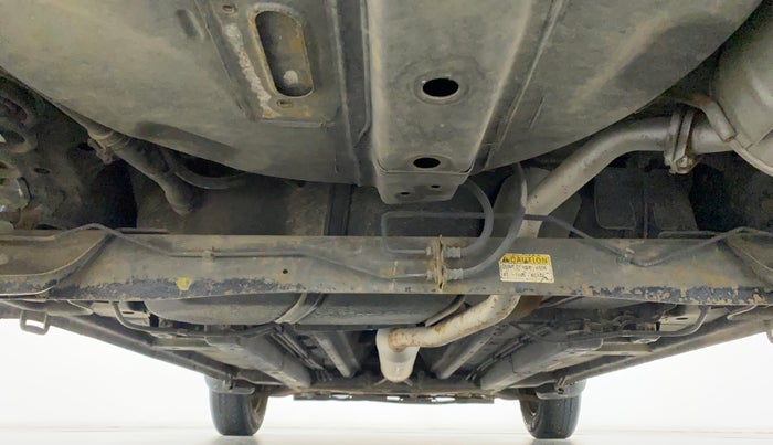2013 Maruti Ritz VXI, Petrol, Manual, 41,529 km, Rear Underbody