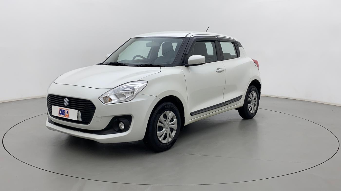 2018 Maruti Swift VXI, Petrol, Manual, 53,101 km, Left Front Diagonal