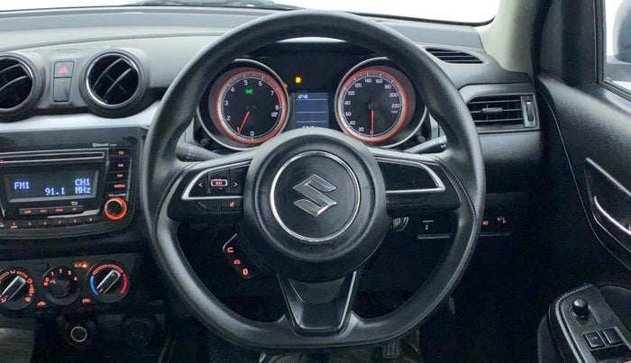 2018 Maruti Swift VXI, Petrol, Manual, 53,101 km, Steering Wheel Close Up