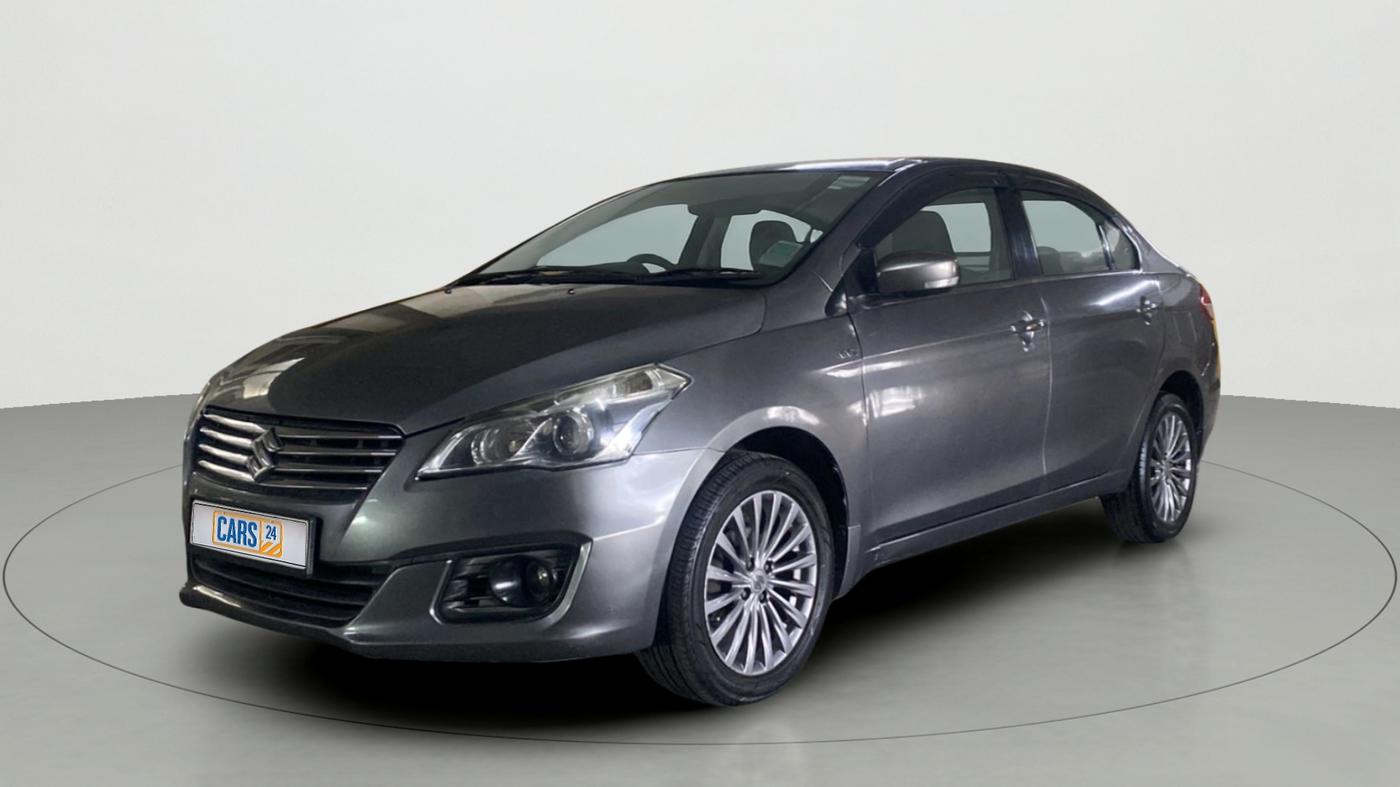 2017 Maruti Ciaz ZXI+ AT, Petrol, Automatic, 38,256 km, Left Front Diagonal