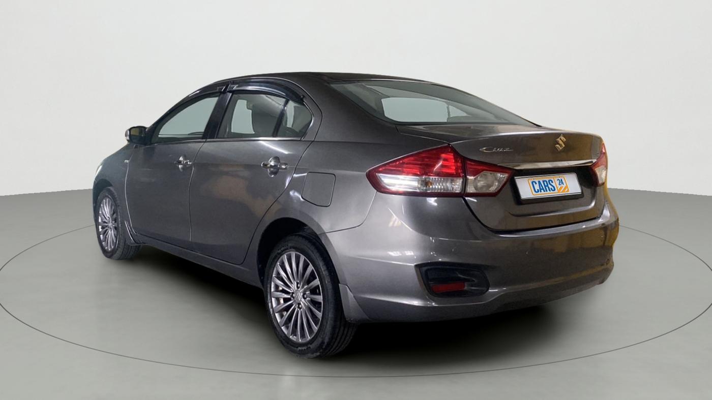 2017 Maruti Ciaz ZXI+ AT, Petrol, Automatic, 38,256 km, Left Back Diagonal