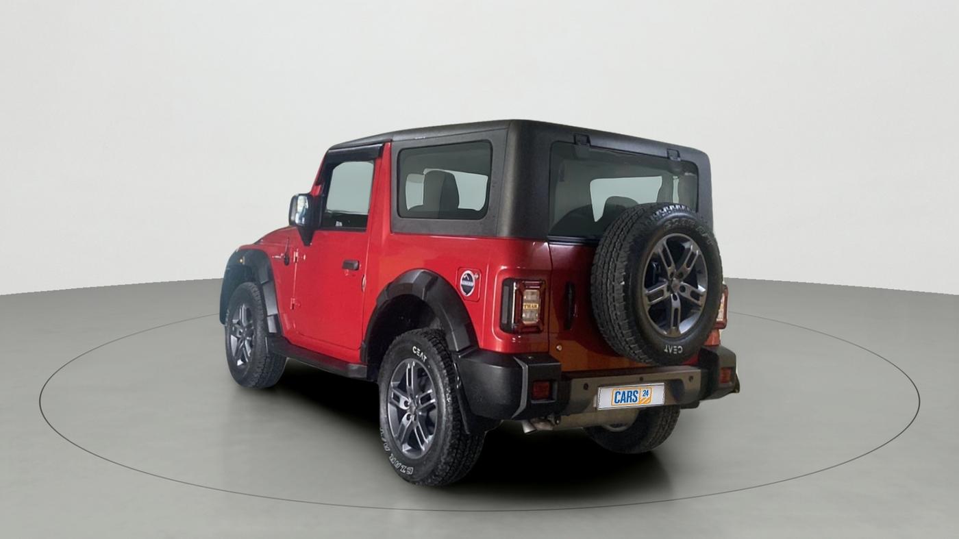 2022 Mahindra Thar LX HT PETROL 4WD MT, Petrol, Manual, 2,298 km, Left Back Diagonal