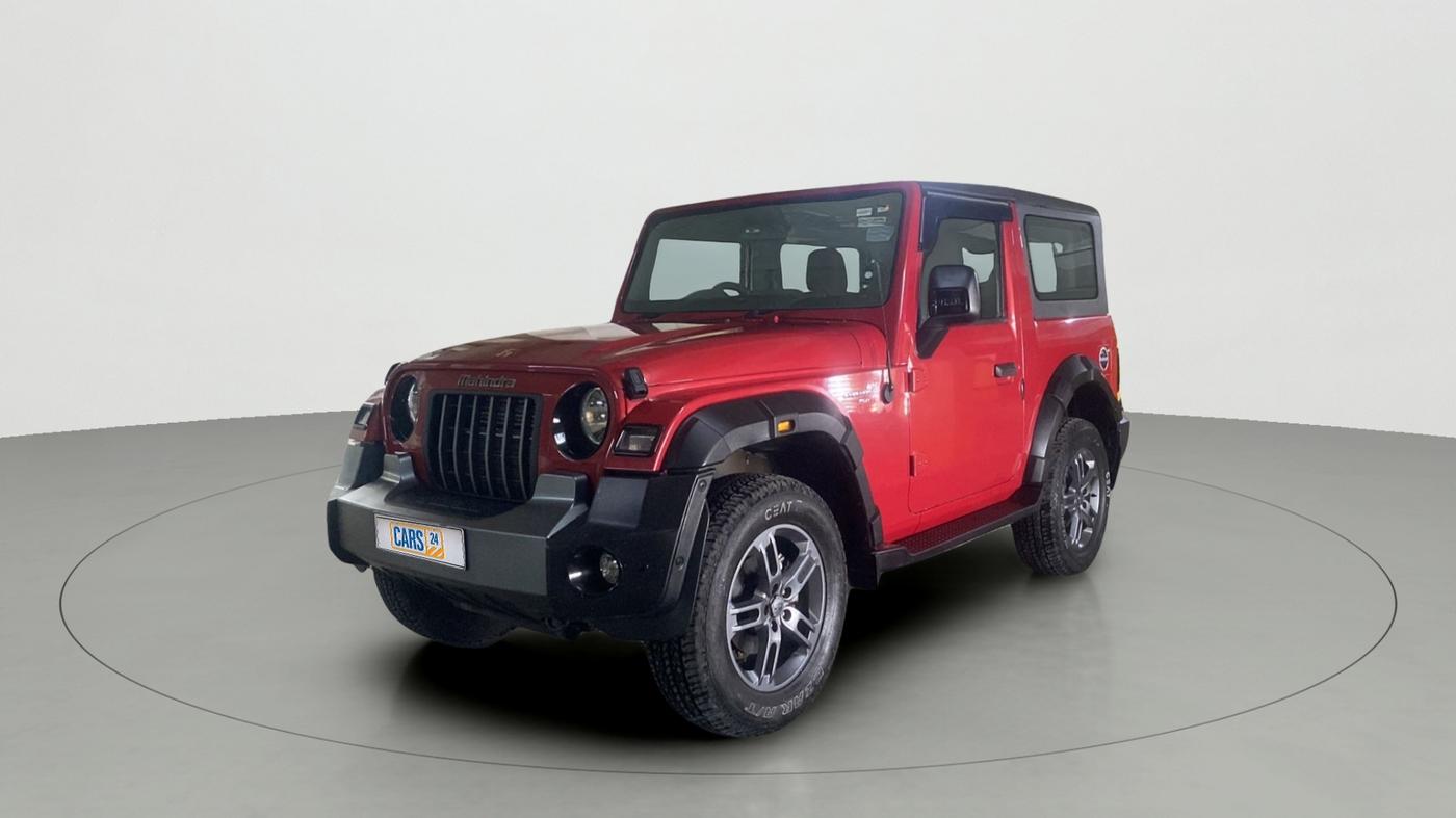 2022 Mahindra Thar LX HT PETROL 4WD MT, Petrol, Manual, 2,298 km, Left Front Diagonal