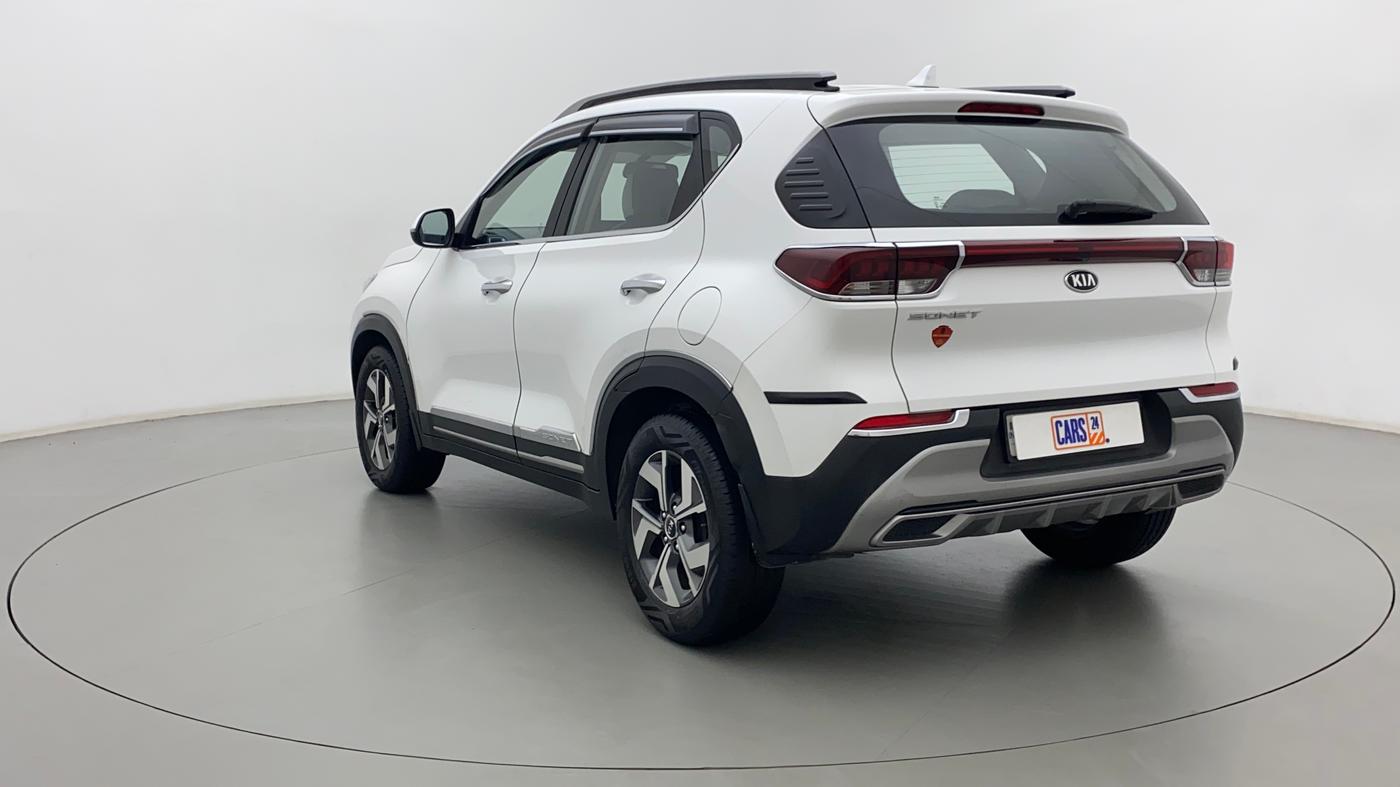 2021 KIA SONET HTX PLUS 1.5, Diesel, Manual, 51,666 km, Left Back Diagonal