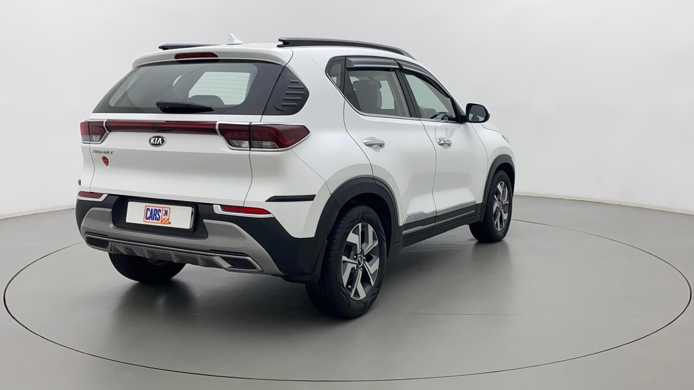2021 KIA SONET HTX PLUS 1.5, Diesel, Manual, 51,666 km, Right Back Diagonal