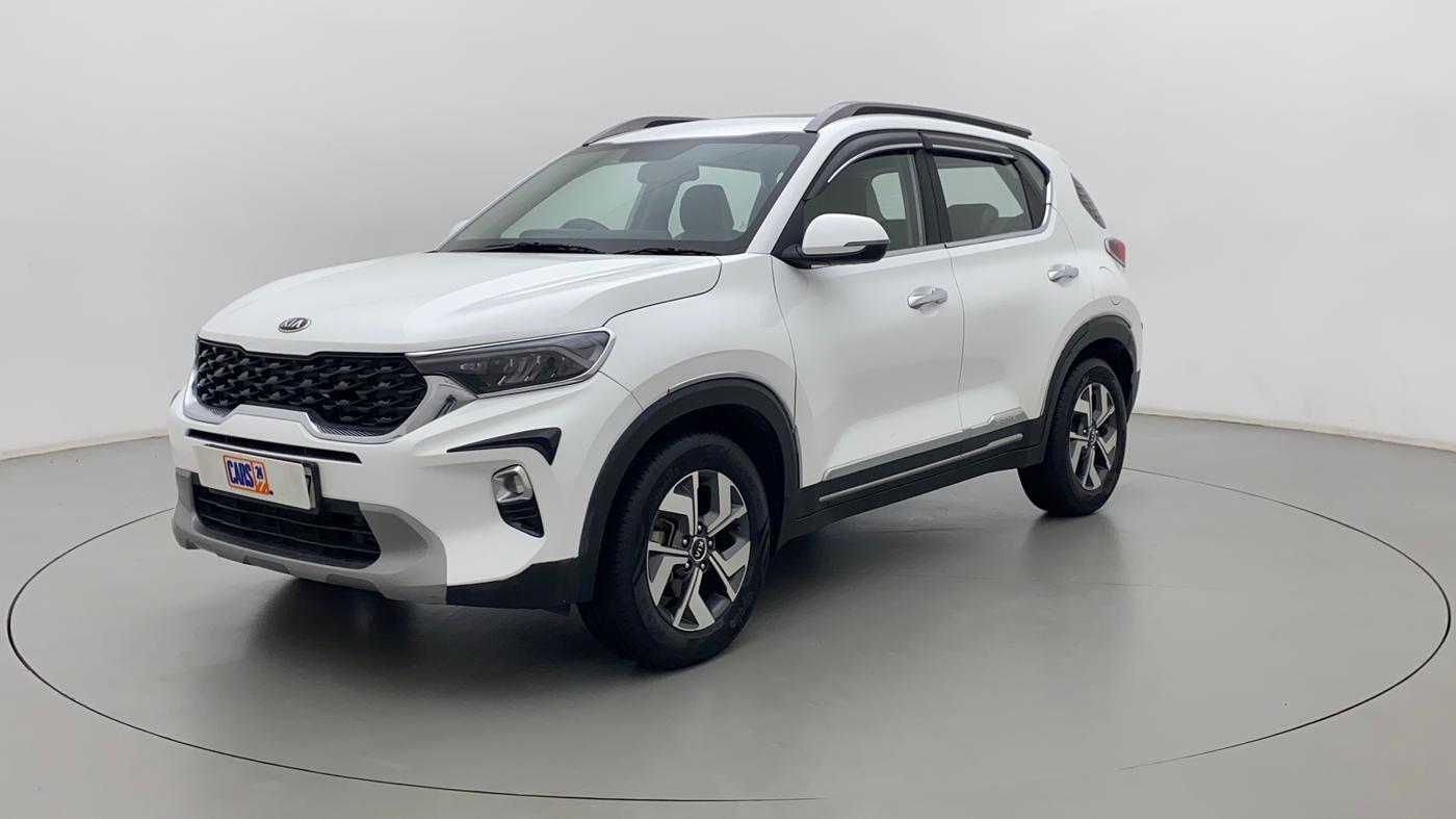 2021 KIA SONET HTX PLUS 1.5, Diesel, Manual, 51,666 km, Left Front Diagonal