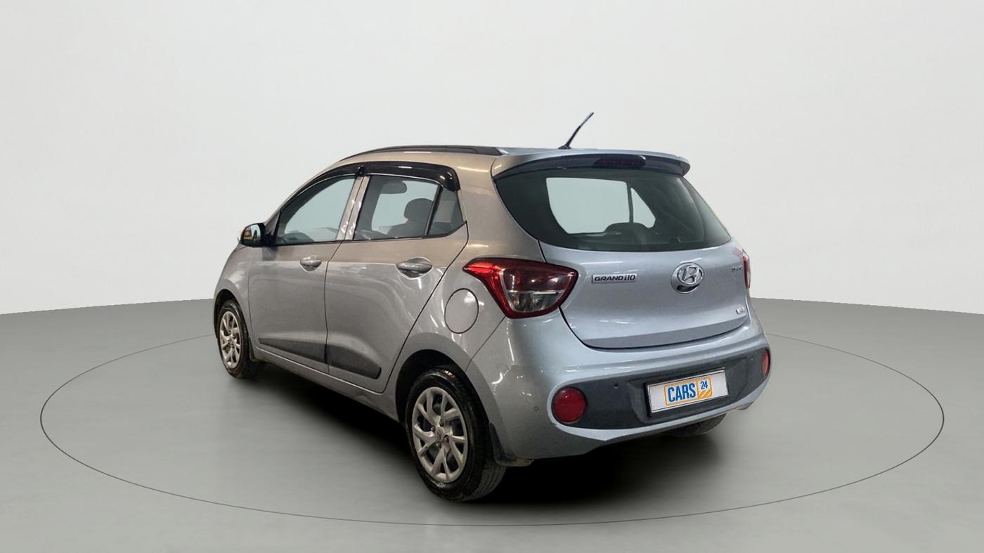 2019 Hyundai Grand i10 SPORTZ 1.2 KAPPA VTVT, Petrol, Manual, 21,682 km, Left Back Diagonal
