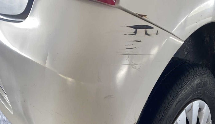2012 Toyota Etios Liva G, Petrol, Manual, 86,850 km, Rear bumper - Paint is slightly damaged