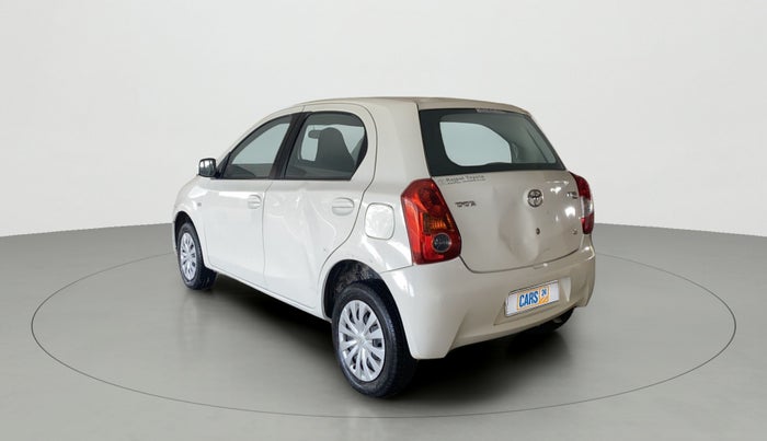 2012 Toyota Etios Liva G, Petrol, Manual, 86,850 km, Left Back Diagonal