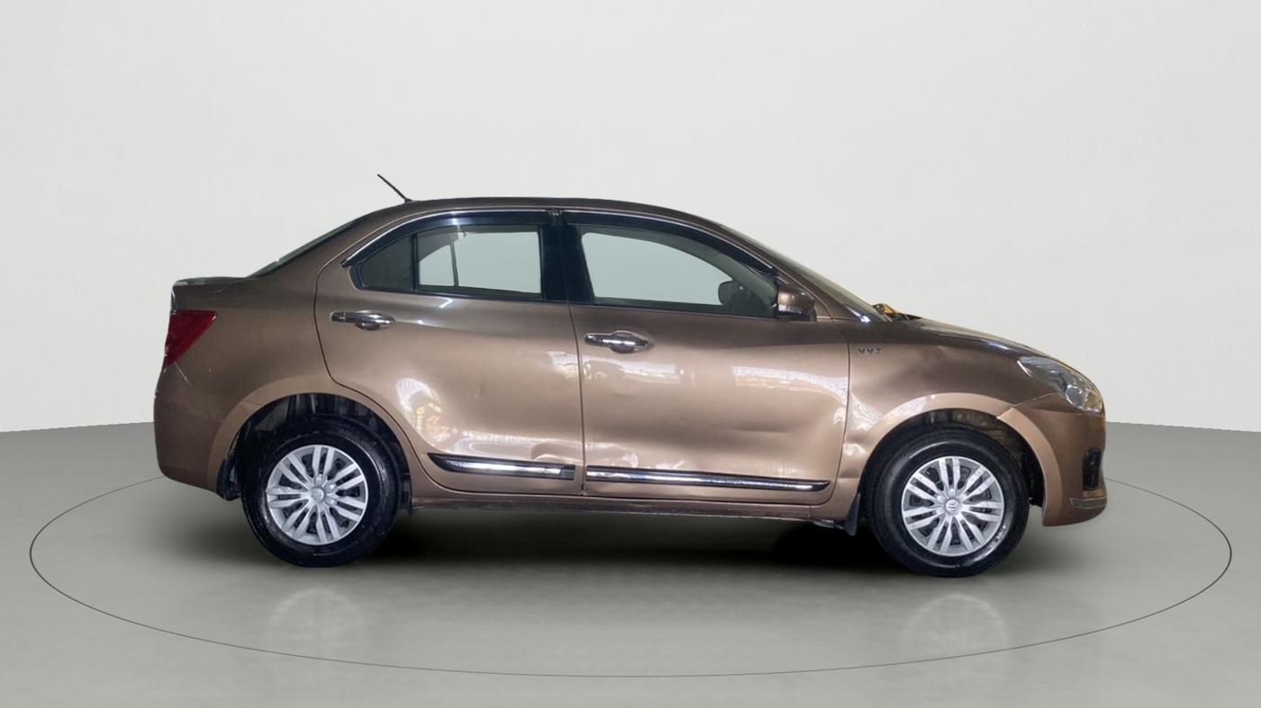 2017 Maruti Dzire VXI, Petrol, Manual, 77,569 km, Right Side