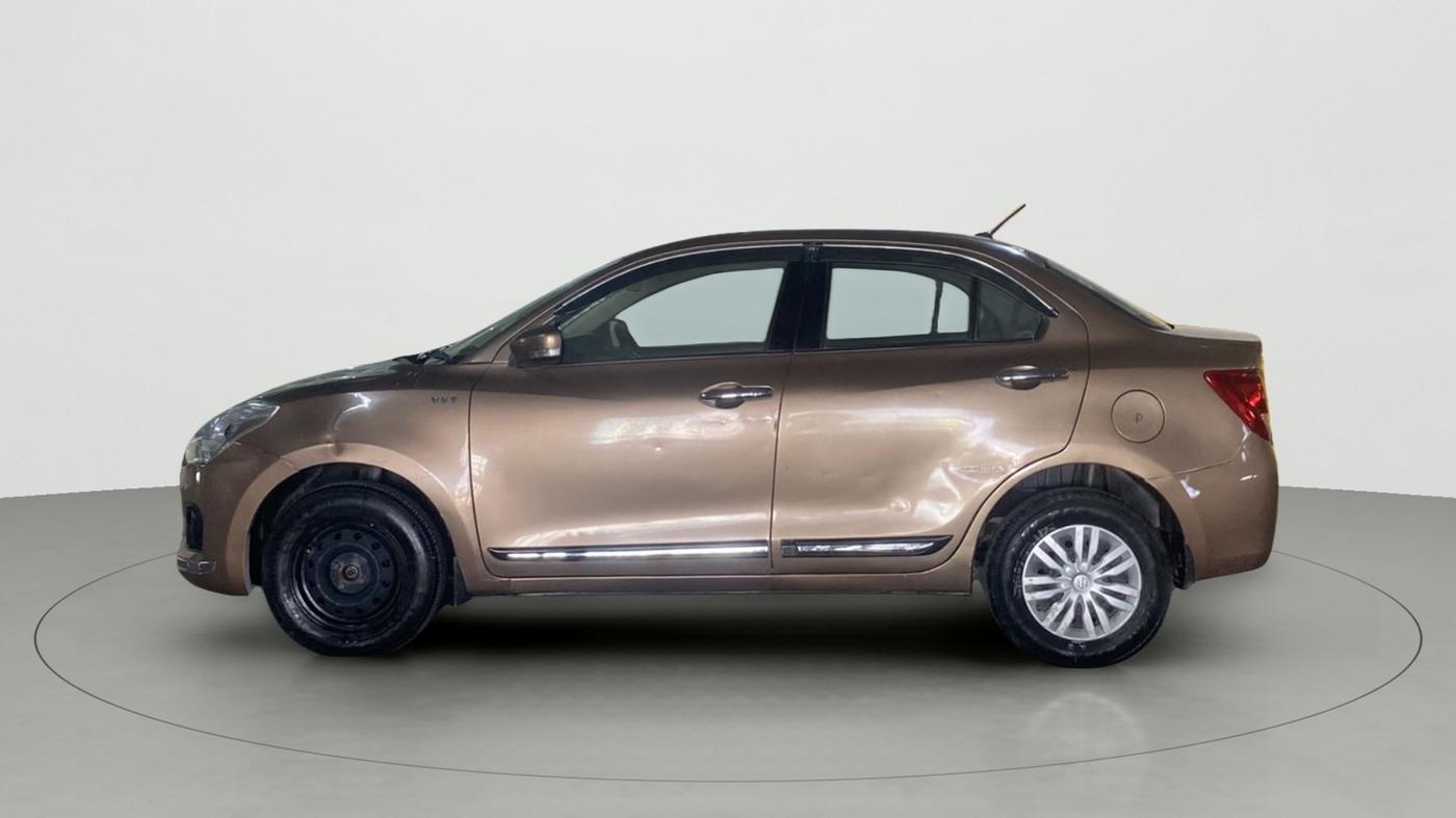 2017 Maruti Dzire VXI, Petrol, Manual, 77,569 km, Left Side