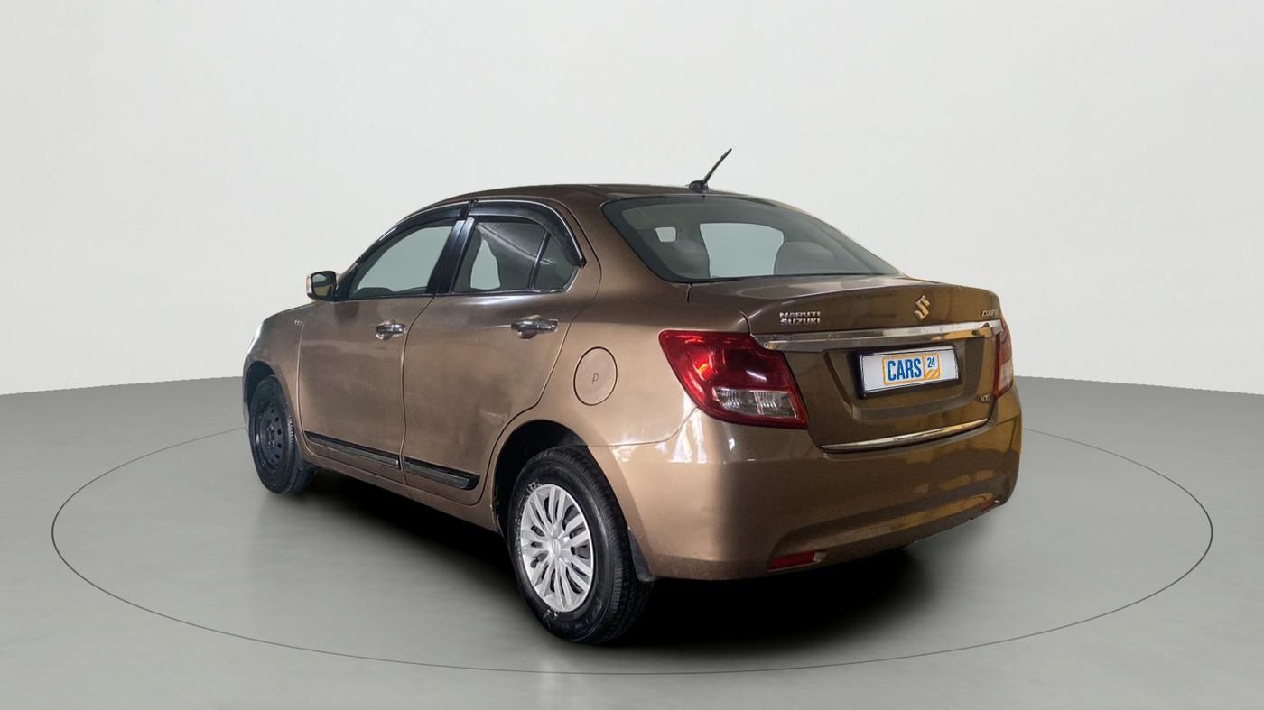 2017 Maruti Dzire VXI, Petrol, Manual, 77,569 km, Left Back Diagonal