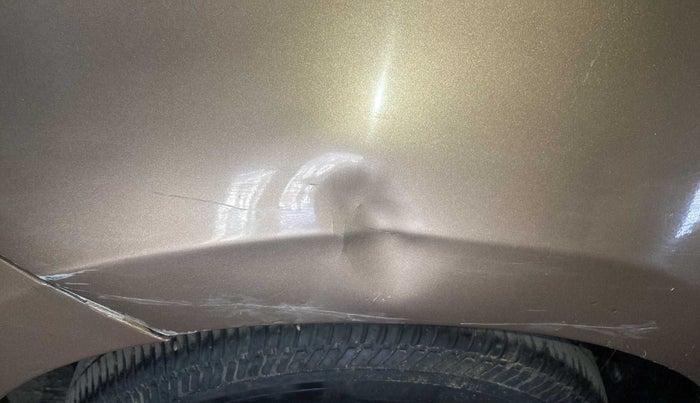 2017 Maruti Dzire VXI, Petrol, Manual, 77,569 km, Left fender - Slightly dented
