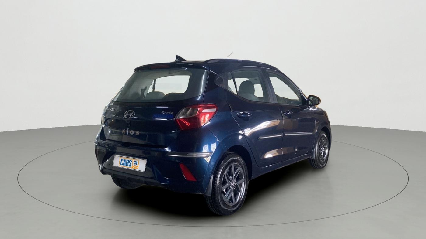2020 Hyundai GRAND I10 NIOS SPORTZ 1.2 KAPPA VTVT, Petrol, Manual, 11,291 km, Right Back Diagonal