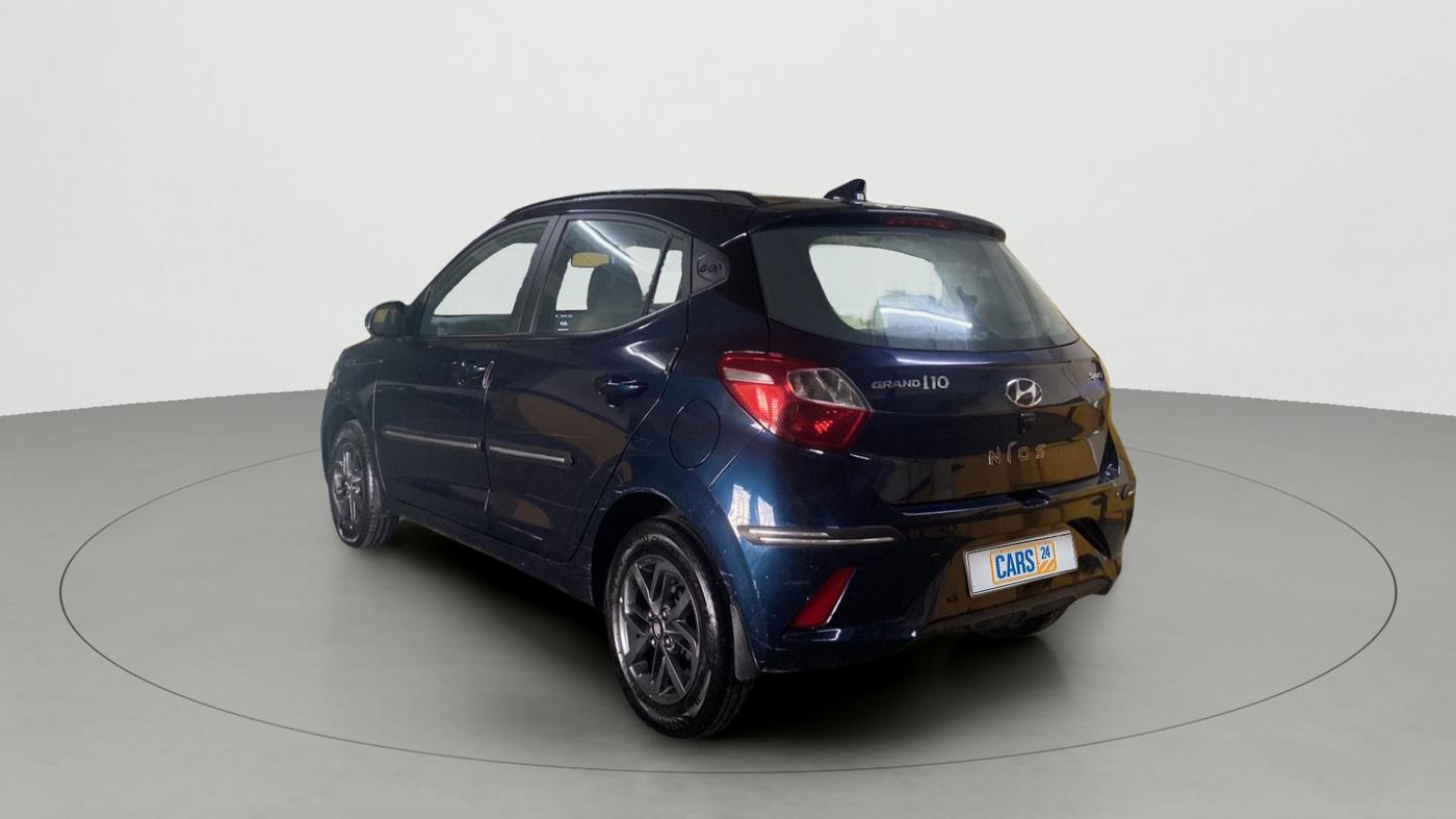 2020 Hyundai GRAND I10 NIOS SPORTZ 1.2 KAPPA VTVT, Petrol, Manual, 11,291 km, Left Back Diagonal
