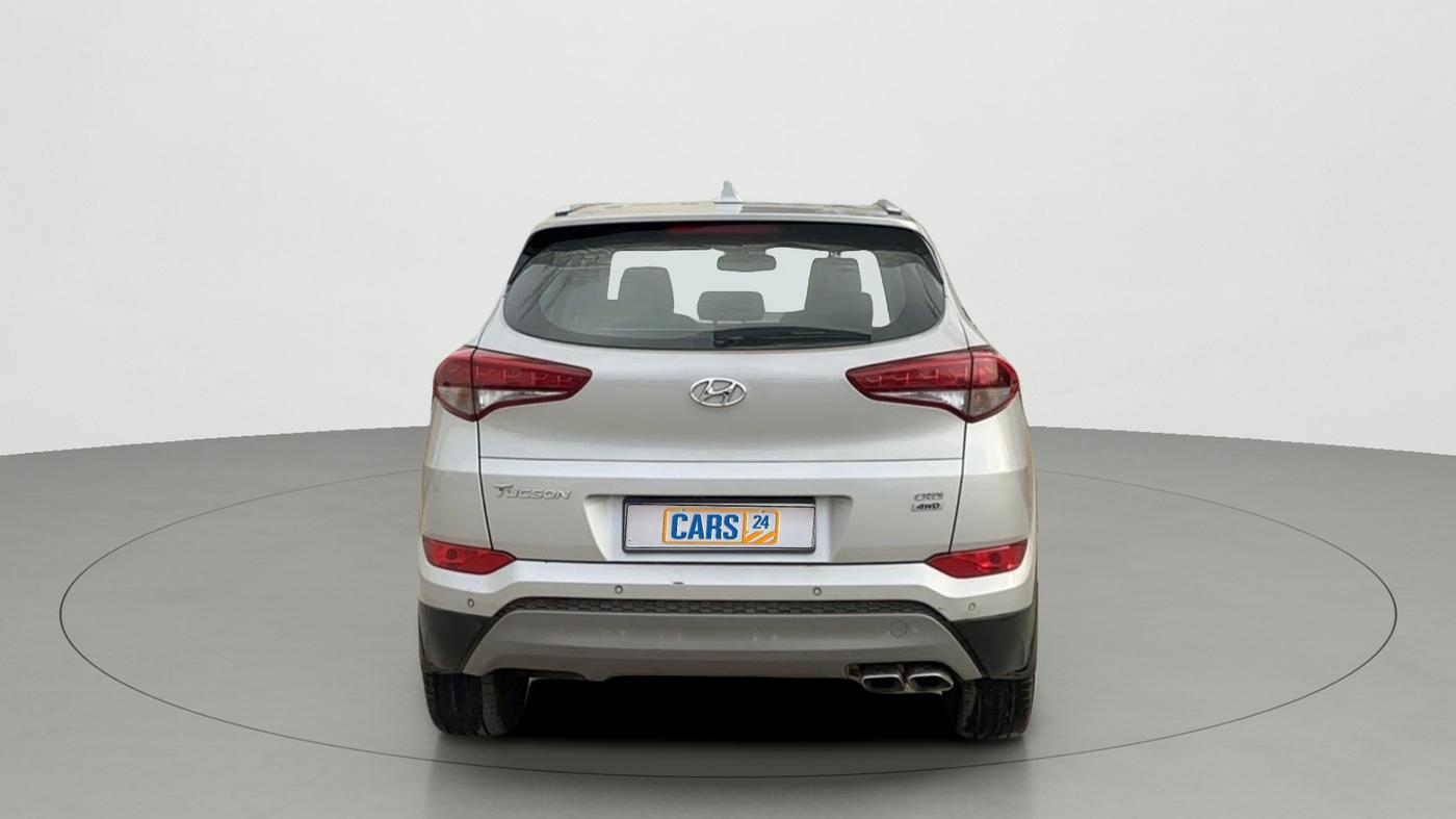 2017 Hyundai Tucson GLS 4WD AT DIESEL, Diesel, Automatic, 63,640 km, Back/Rear