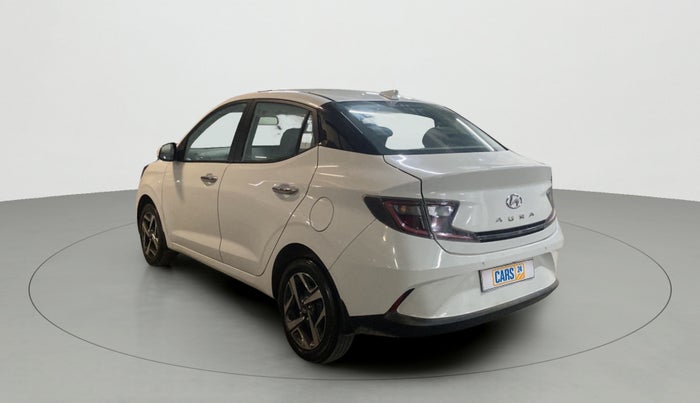 2021 Hyundai AURA SX+ 1.0 TURBO GDI MT, Petrol, Manual, 24,850 km, Left Back Diagonal