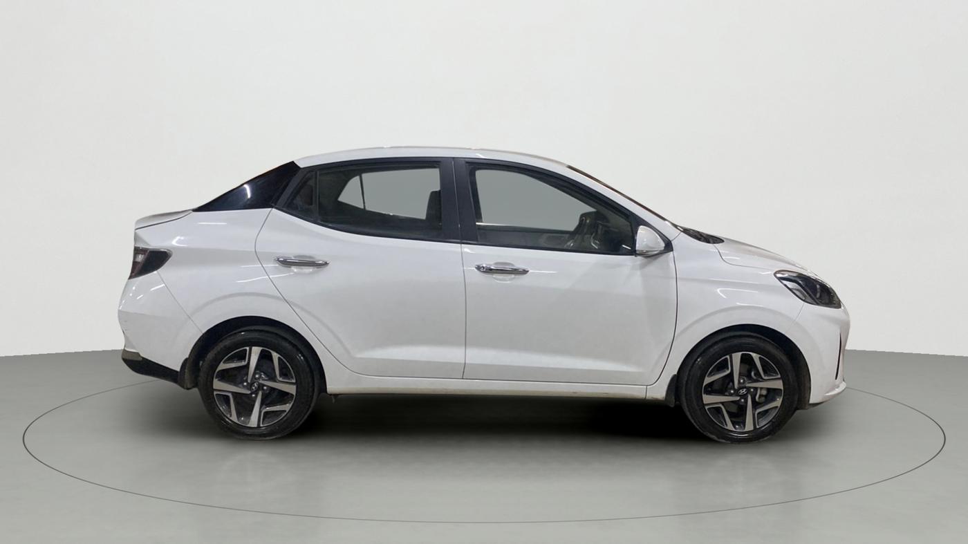 2021 Hyundai AURA SX+ 1.0 TURBO GDI MT, Petrol, Manual, 24,850 km, Right Side View