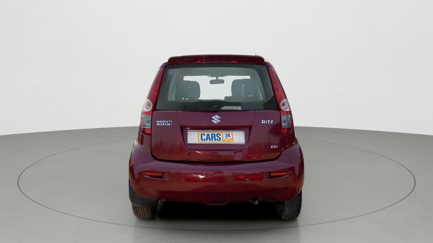 2013 Maruti Ritz ZXI, Petrol, Manual, 72,059 km, Back/Rear