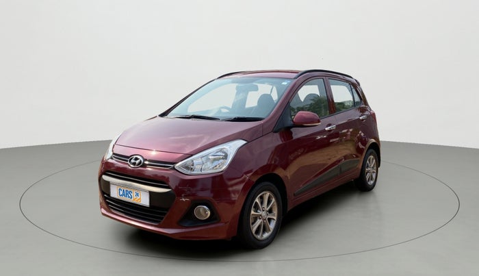 2016 Hyundai Grand i10 ASTA (O) AT 1.2 KAPPA VTVT, Petrol, Automatic, 52,073 km, Left Front Diagonal