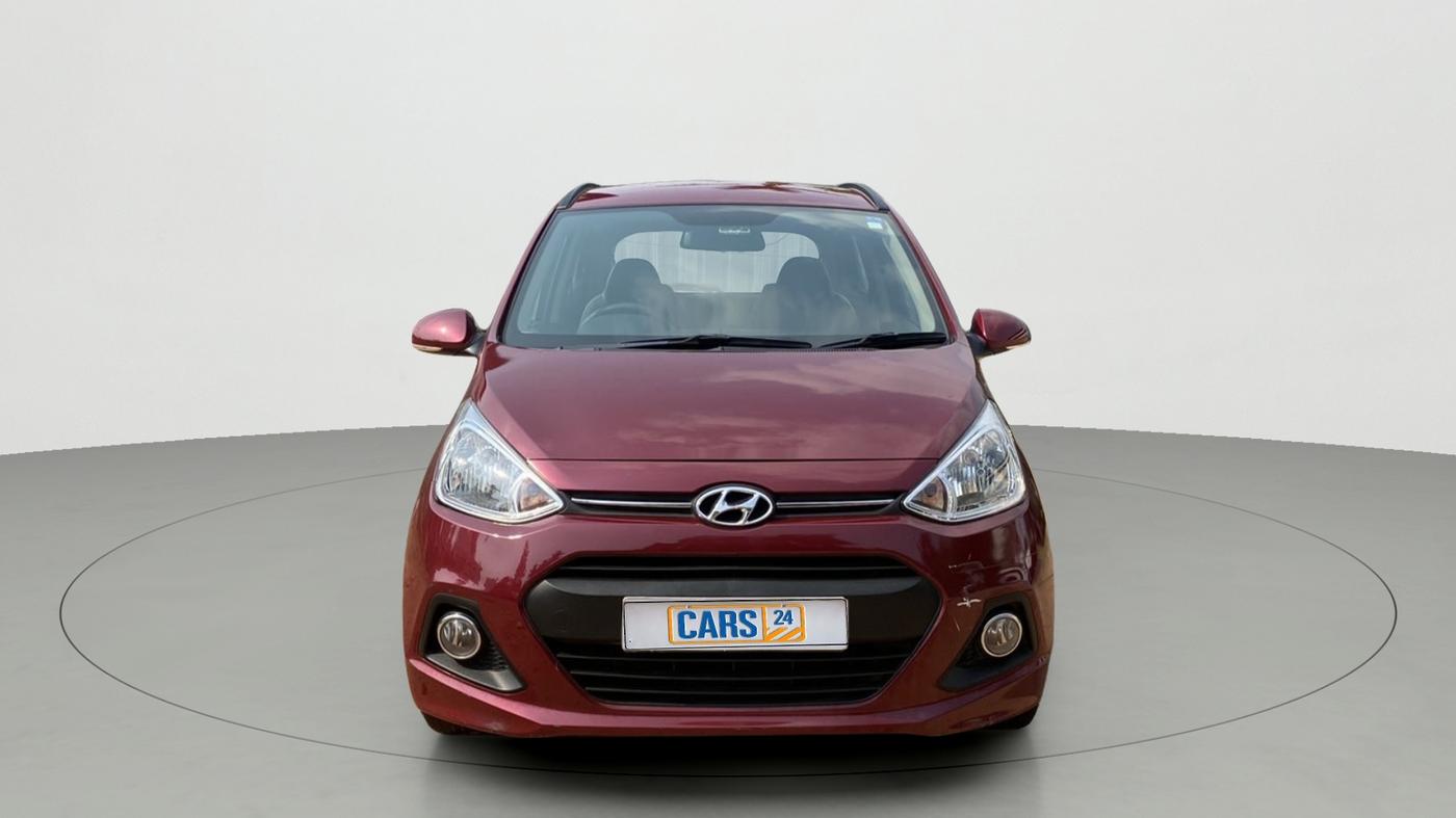 2016 Hyundai Grand i10 ASTA (O) AT 1.2 KAPPA VTVT, Petrol, Automatic, 52,073 km, Front