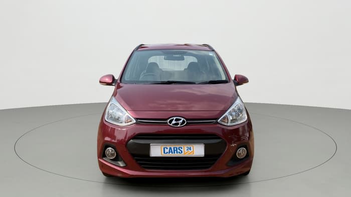 2016 Hyundai Grand i10 ASTA (O) AT 1.2 KAPPA VTVT, Petrol, Automatic, 52,073 km, Front