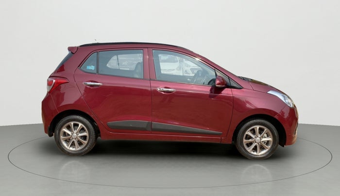 2016 Hyundai Grand i10 ASTA (O) AT 1.2 KAPPA VTVT, Petrol, Automatic, 52,073 km, Right Side View