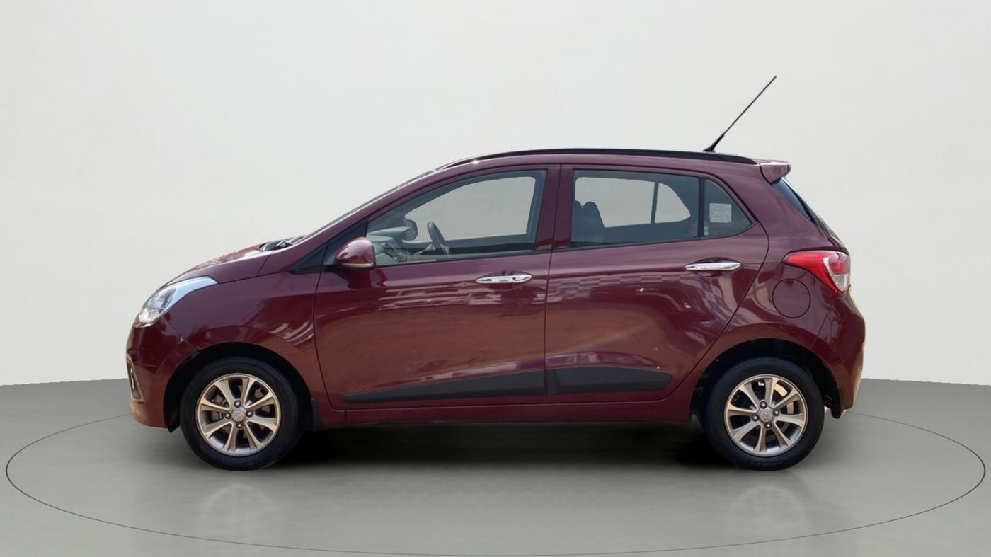 2016 Hyundai Grand i10 ASTA (O) AT 1.2 KAPPA VTVT, Petrol, Automatic, 52,073 km, Left Side