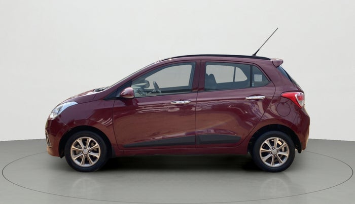 2016 Hyundai Grand i10 ASTA (O) AT 1.2 KAPPA VTVT, Petrol, Automatic, 52,073 km, Left Side