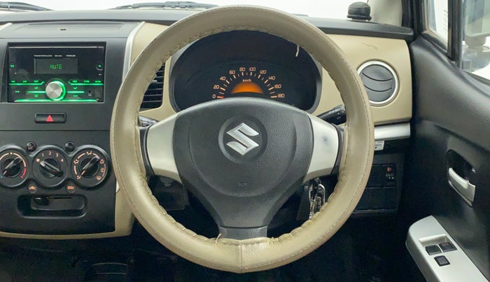 2018 Maruti Wagon R 1.0 LXI, Petrol, Manual, 30,644 km, Steering Wheel Close Up