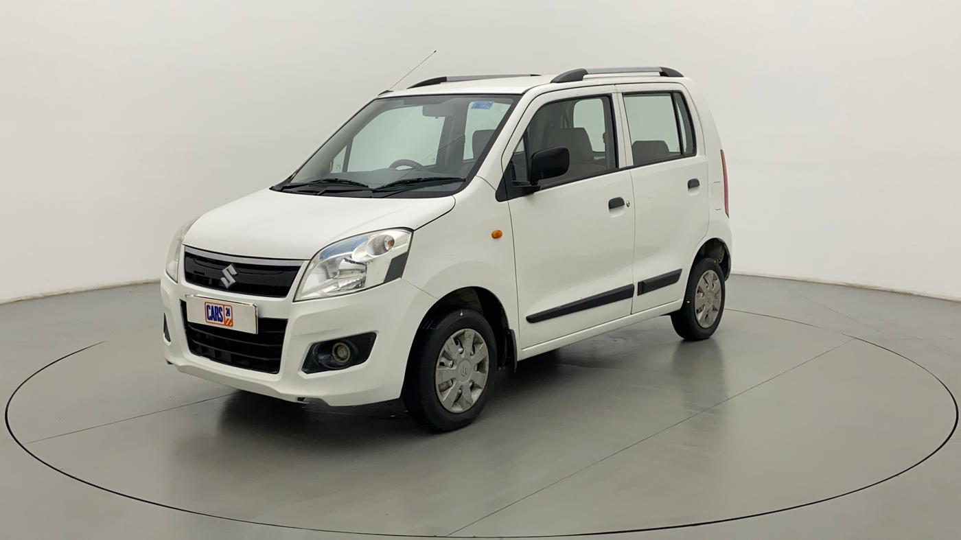 2018 Maruti Wagon R 1.0 LXI, Petrol, Manual, 30,644 km, Left Front Diagonal