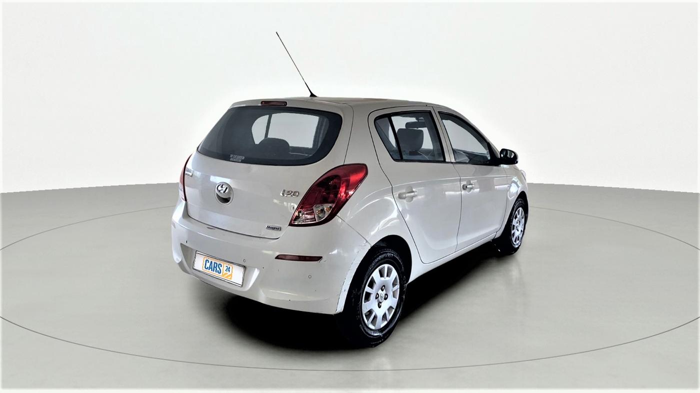 2012 Hyundai i20 MAGNA (O) 1.2, Petrol, Manual, 44,464 km, Right Back Diagonal