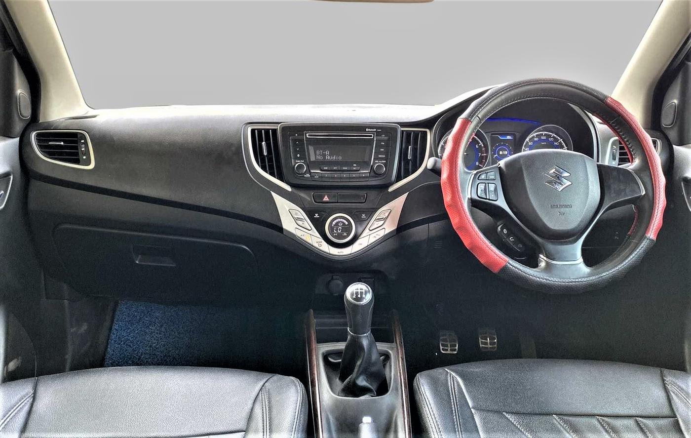 2017 Maruti Baleno ZETA PETROL 1.2, Petrol, Manual, 37,190 km, Dashboard