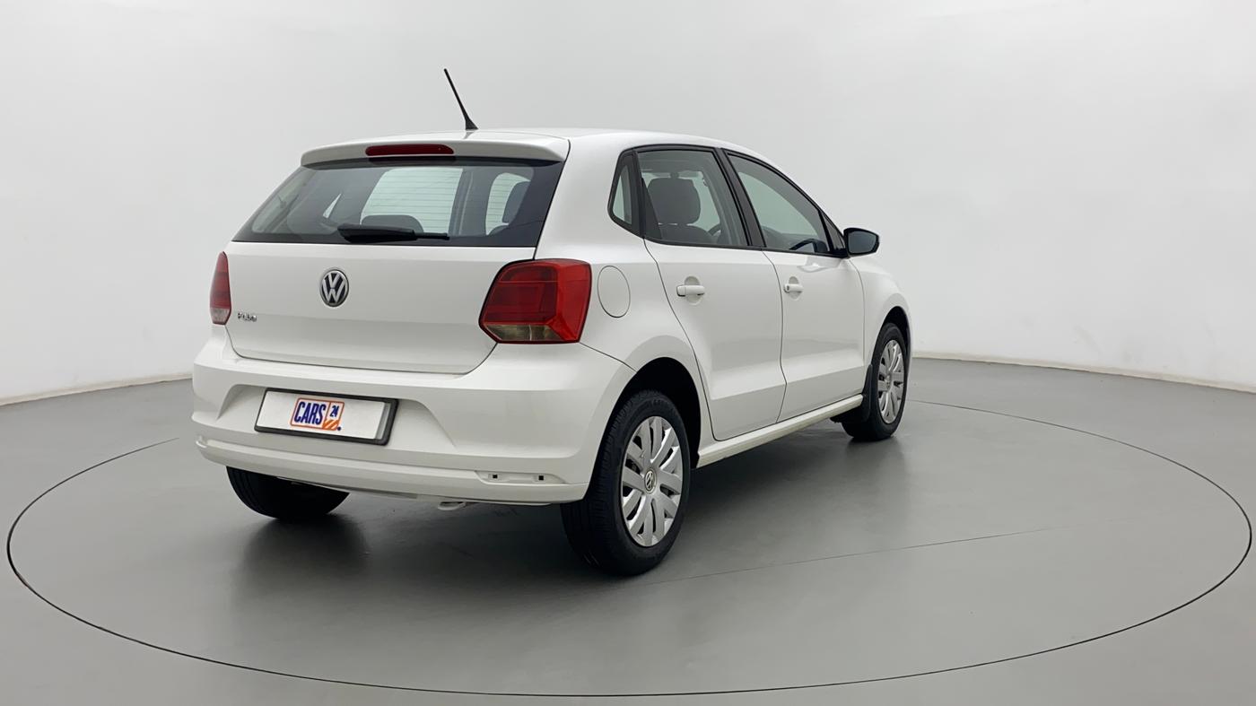 2017 Volkswagen Polo COMFORTLINE 1.2L, Petrol, Manual, 65,366 km, Right Back Diagonal