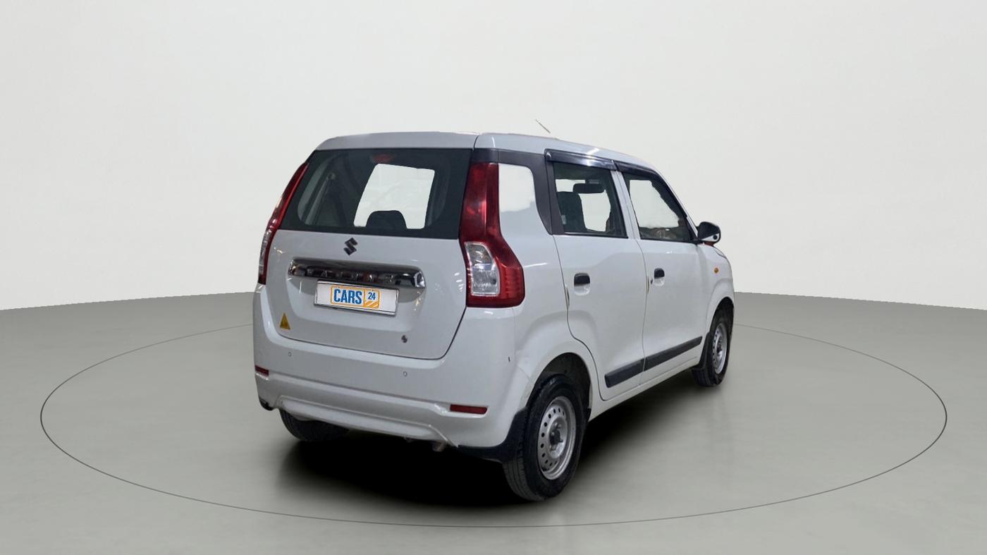 2021 Maruti New Wagon-R LXI CNG (O) 1.0, CNG, Manual, 43,390 km, Right Back Diagonal