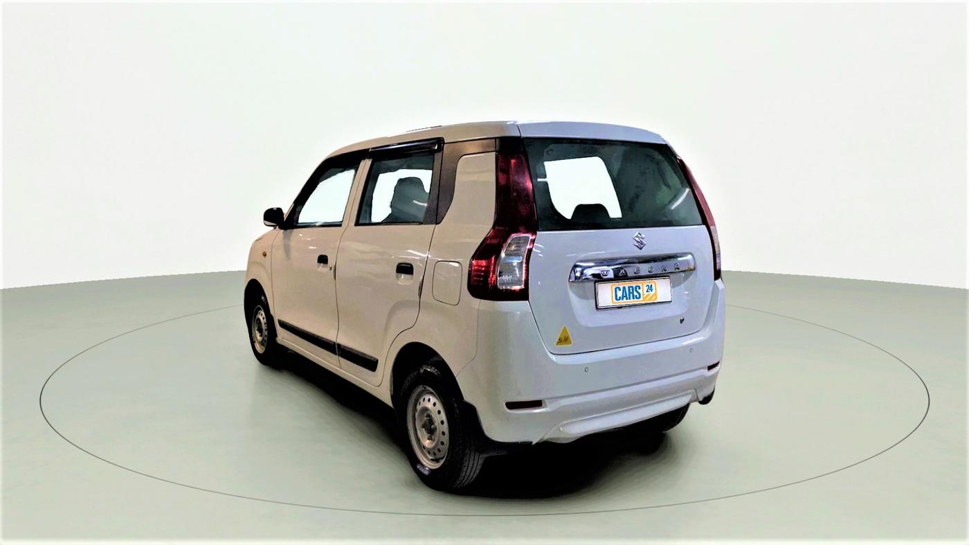 2021 Maruti New Wagon-R LXI CNG (O) 1.0, CNG, Manual, 43,390 km, Left Back Diagonal