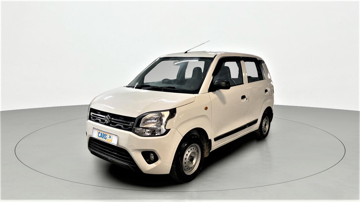 2021 Maruti New Wagon-R LXI CNG (O) 1.0, CNG, Manual, 43,390 km, Left Front Diagonal