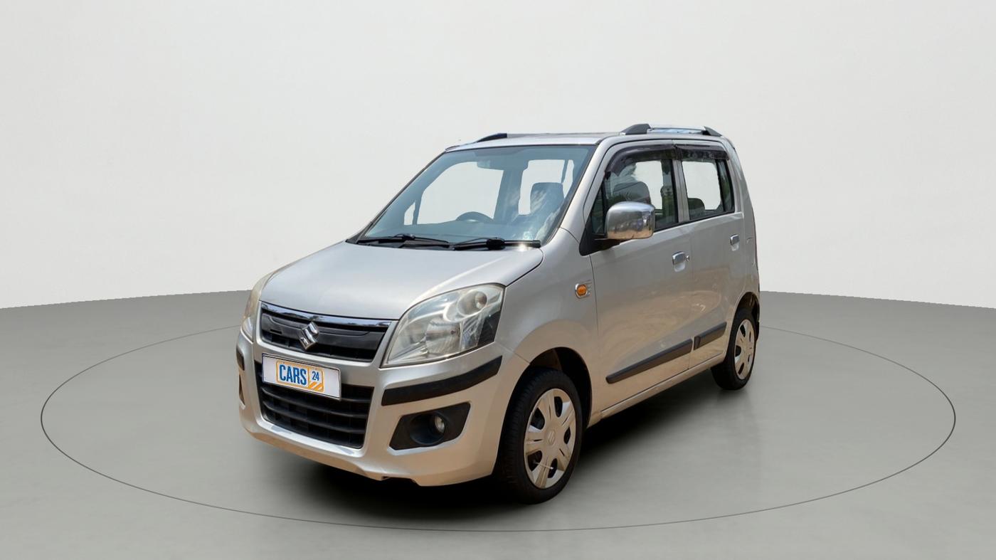 2013 Maruti Wagon R 1.0 VXI, Petrol, Manual, 24,172 km, Left Front Diagonal