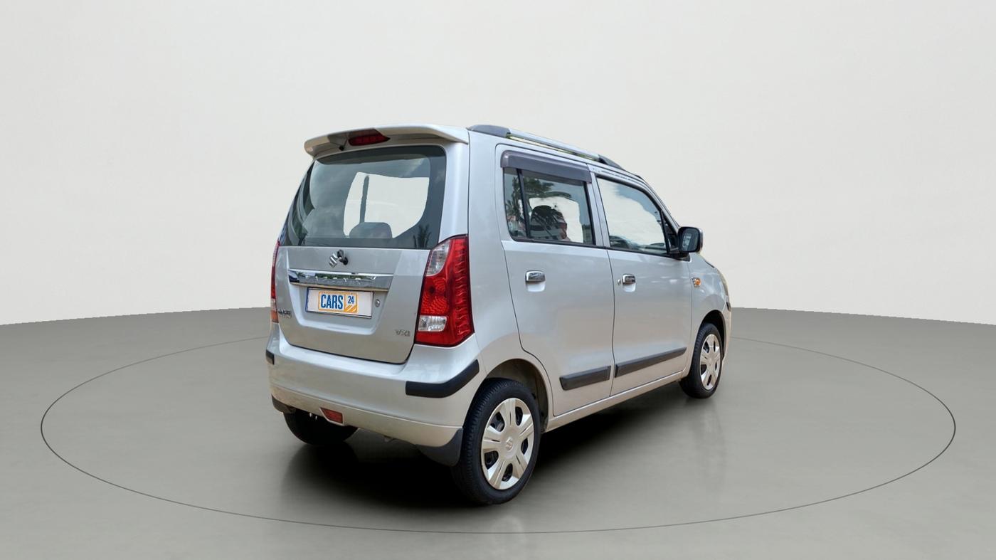 2013 Maruti Wagon R 1.0 VXI, Petrol, Manual, 24,172 km, Right Back Diagonal